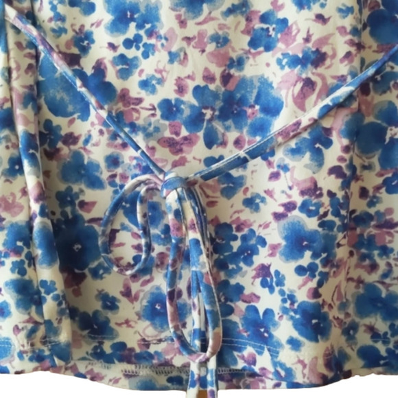 Annabelle By Pantaloons Floral Scoop Neck Shirt - Picture 6 of 6